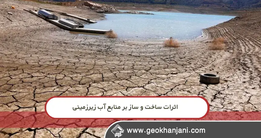آب زیرزمینی و پروژه‌های عمرانی: چگونه از خشک شدن و آلودگی جلوگیری کنیم؟