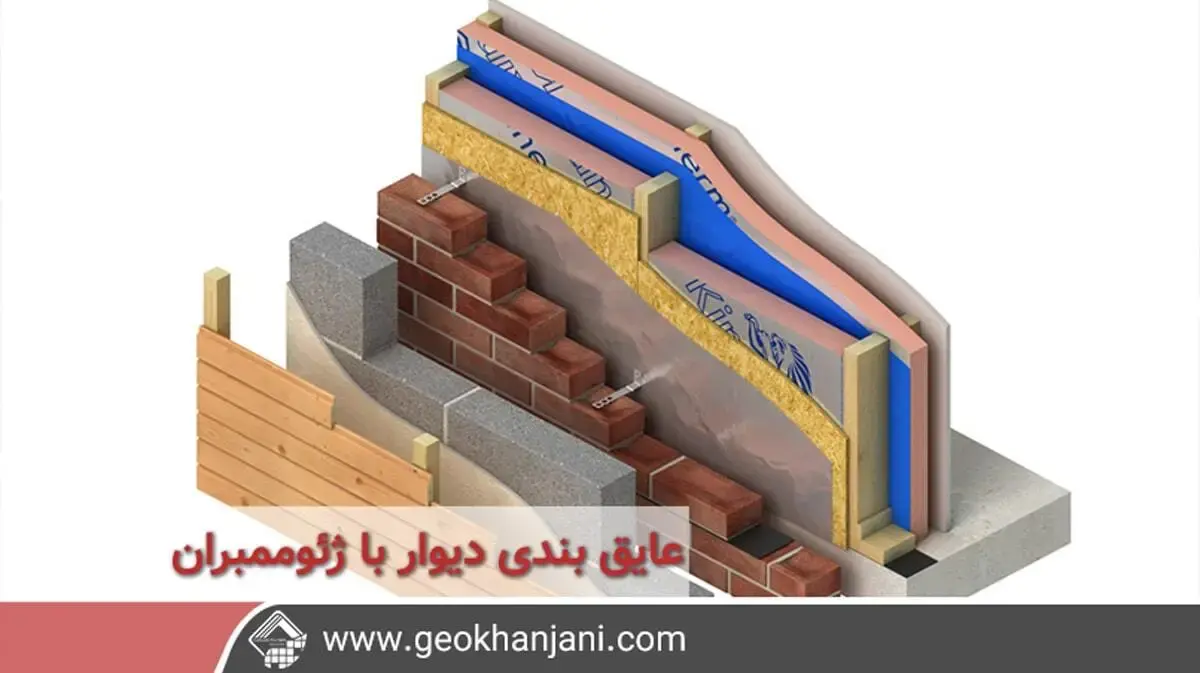 عایق‌ بندی دیوار با ژئوممبران