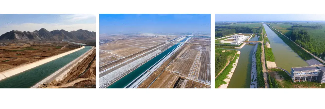 نمونههایی از کانالهای انتقال آب