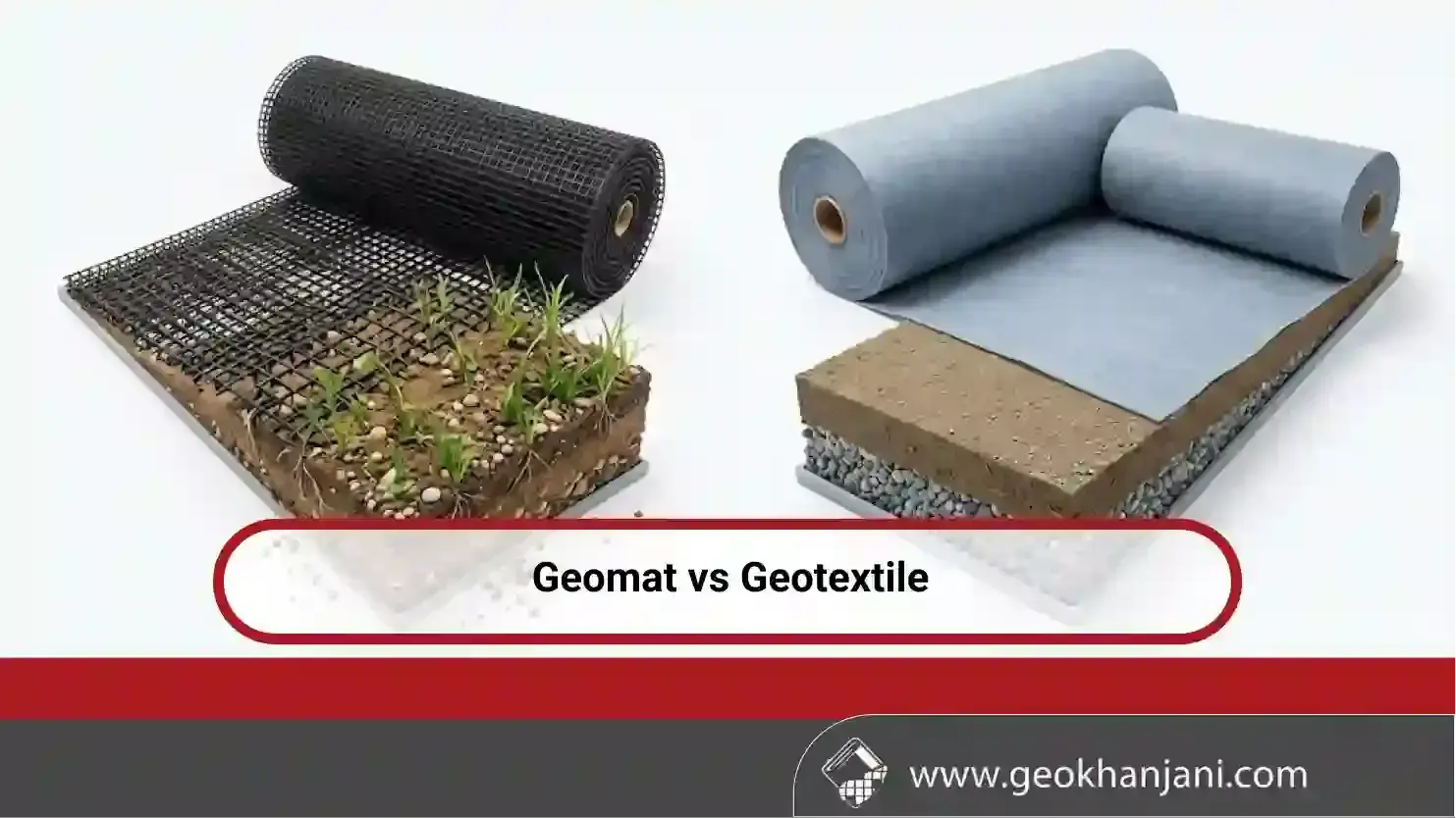 Geomat vs Geotextile