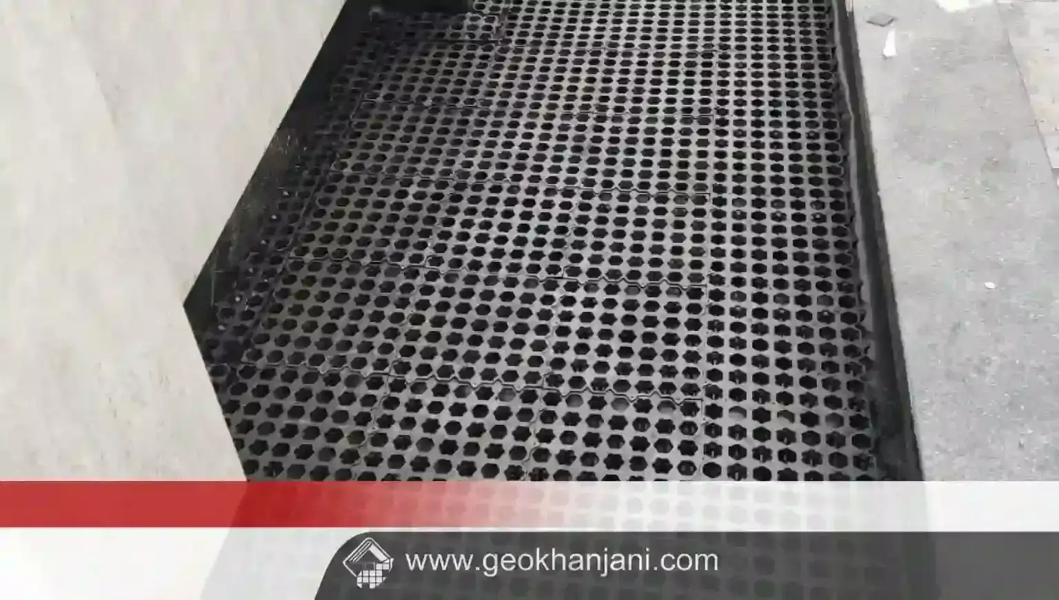 Installation of 3D Drainage Geonet