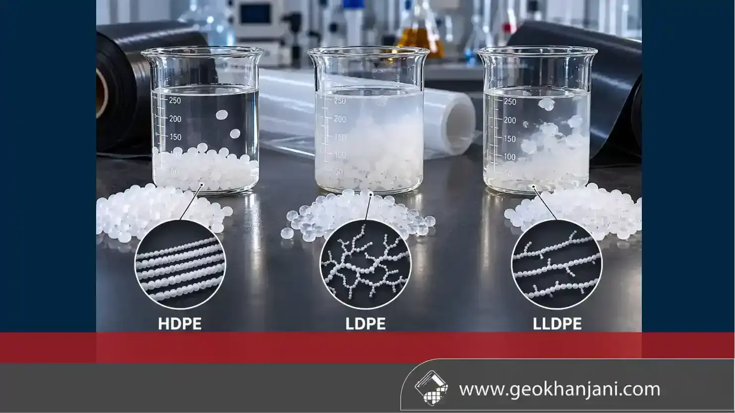 حلالیت HDPE، LDPE و LLDPE چه تفاوتی دارد؟