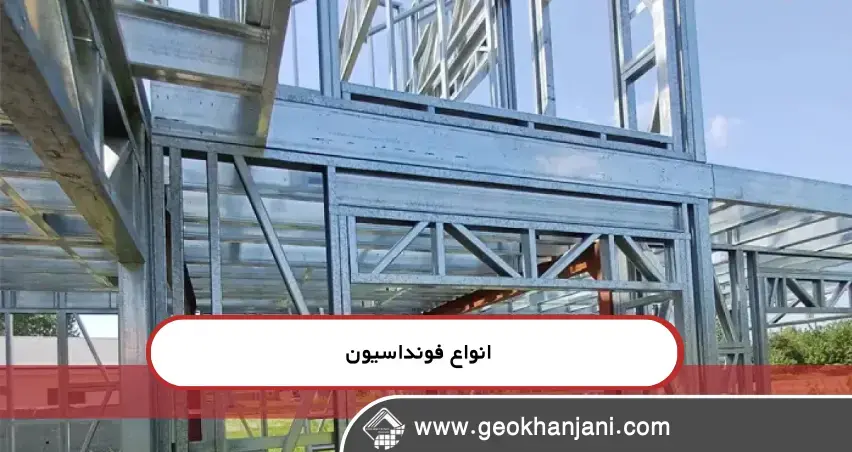 اجرای فونداسیون ساختمان با رعایت استانداردها فونداسیون ساختمان در حال اجرا با بتن تازه