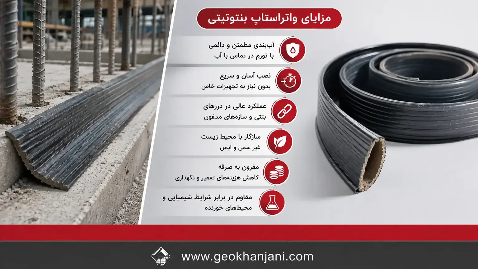 واتراستاپ بنتونیتی