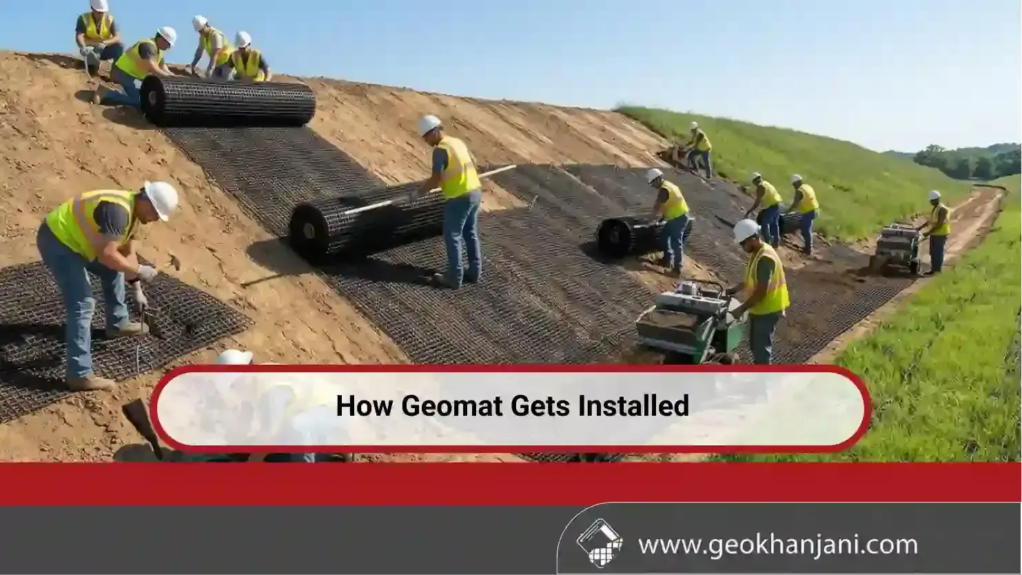How Geomat Gets Installed