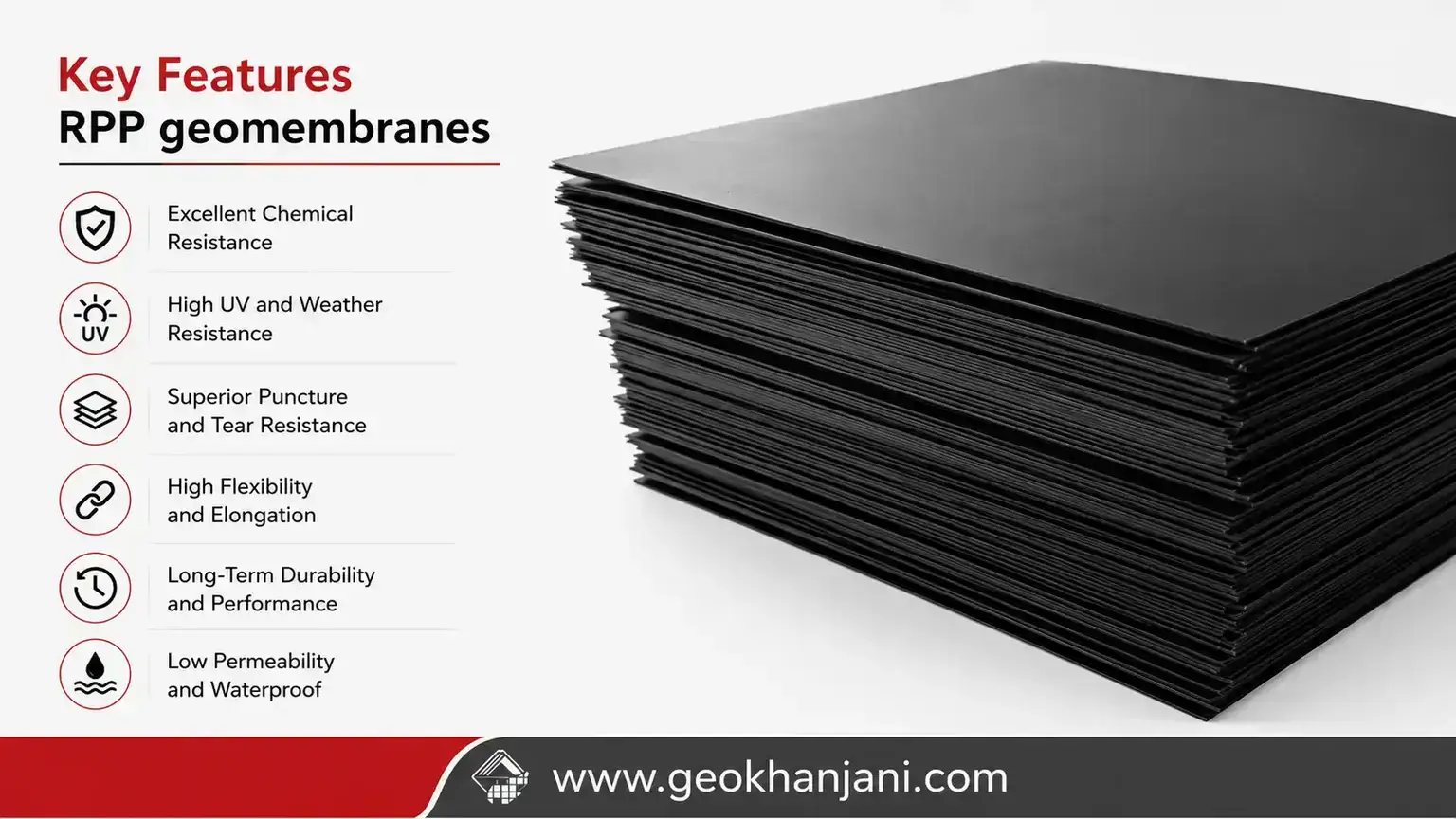 Key Features RPP geomembranes Key Features RPP geomembranes