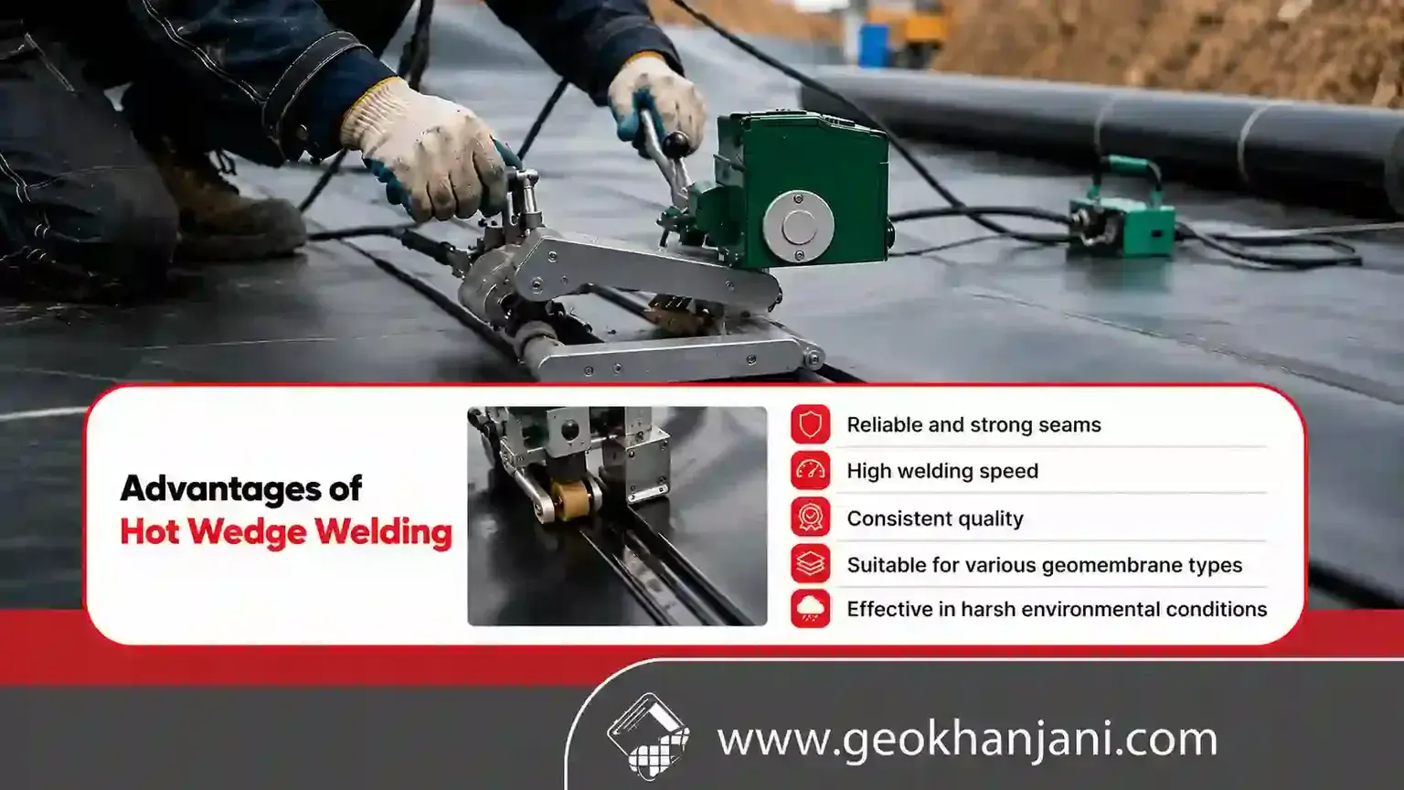 Advantages of Hot Wedge Welding
