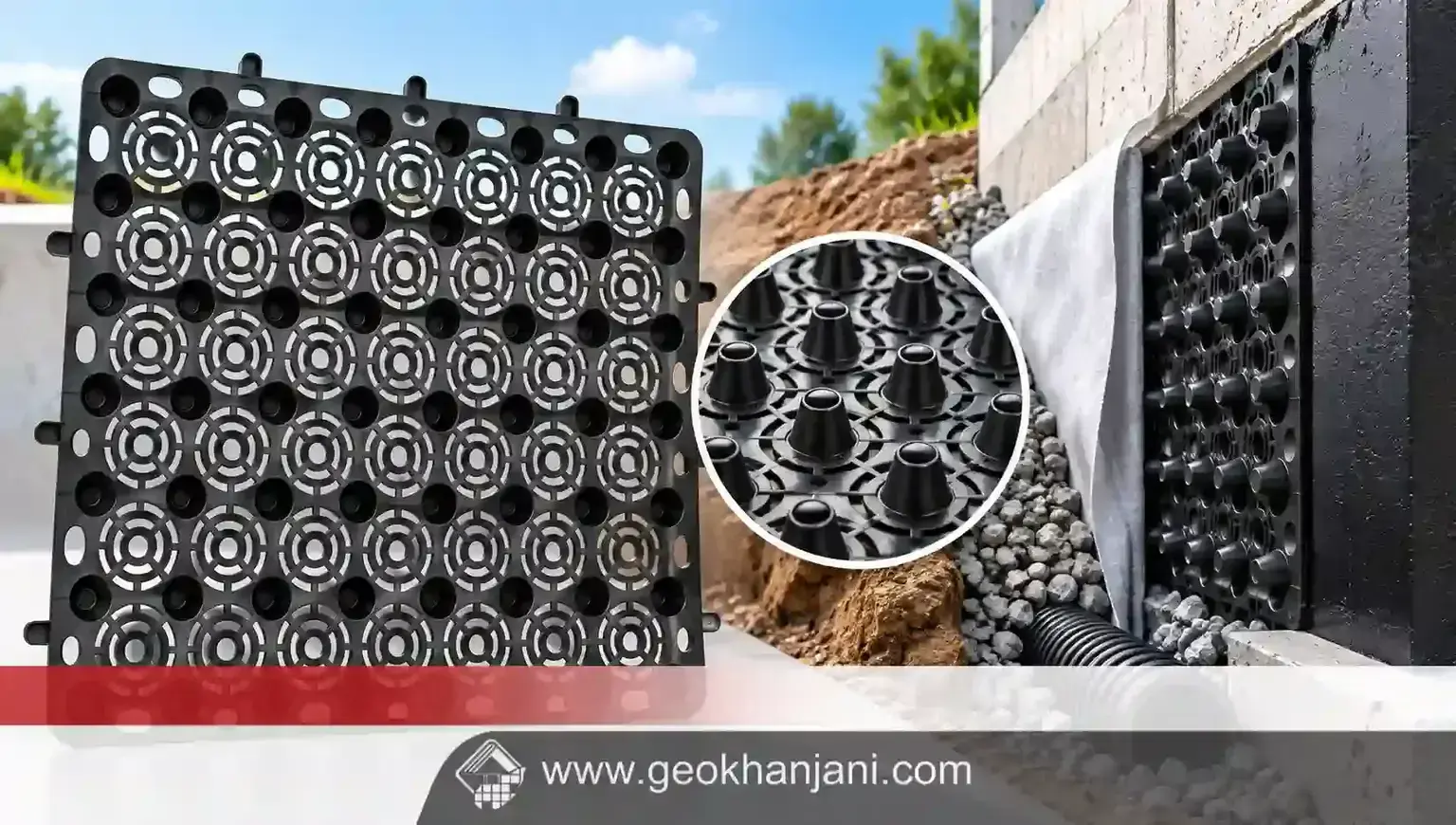 کاربرد زهکش سه بعدی تیپ2