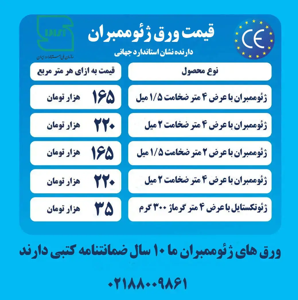 ورق ژئوممبران