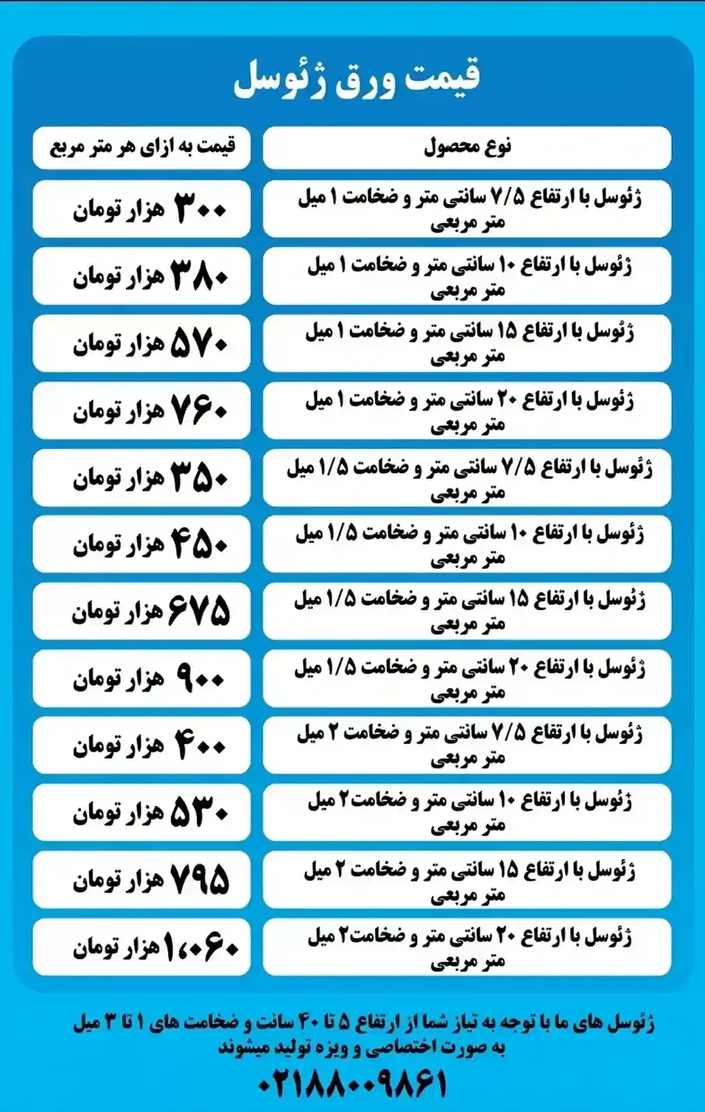قیمت ژئوسل: جدول کامل قیمت ها و مشخصات