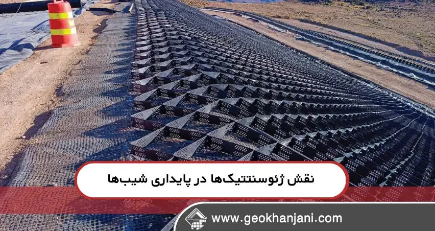 نقش ژئوسنتتیکها در افزایش پایداری شیب ها نقش ژئوسنتتیکها در افزایش پایداری شیب ها