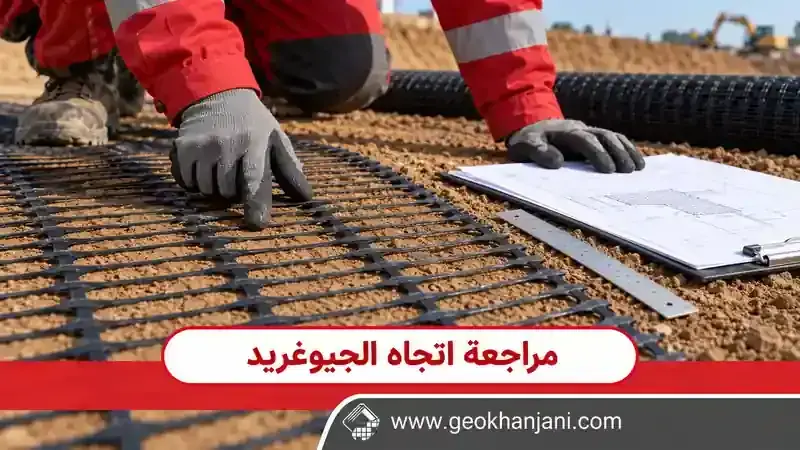 عامل يطابق اتجاه جيوغريد أحادي الاتجاه مع مخطط بجانب الشبكة