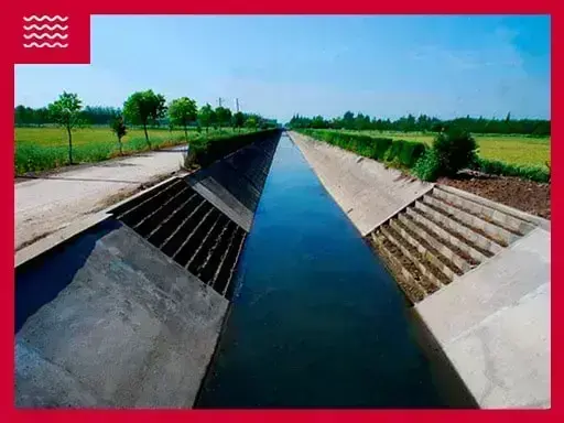 Water transfer channel