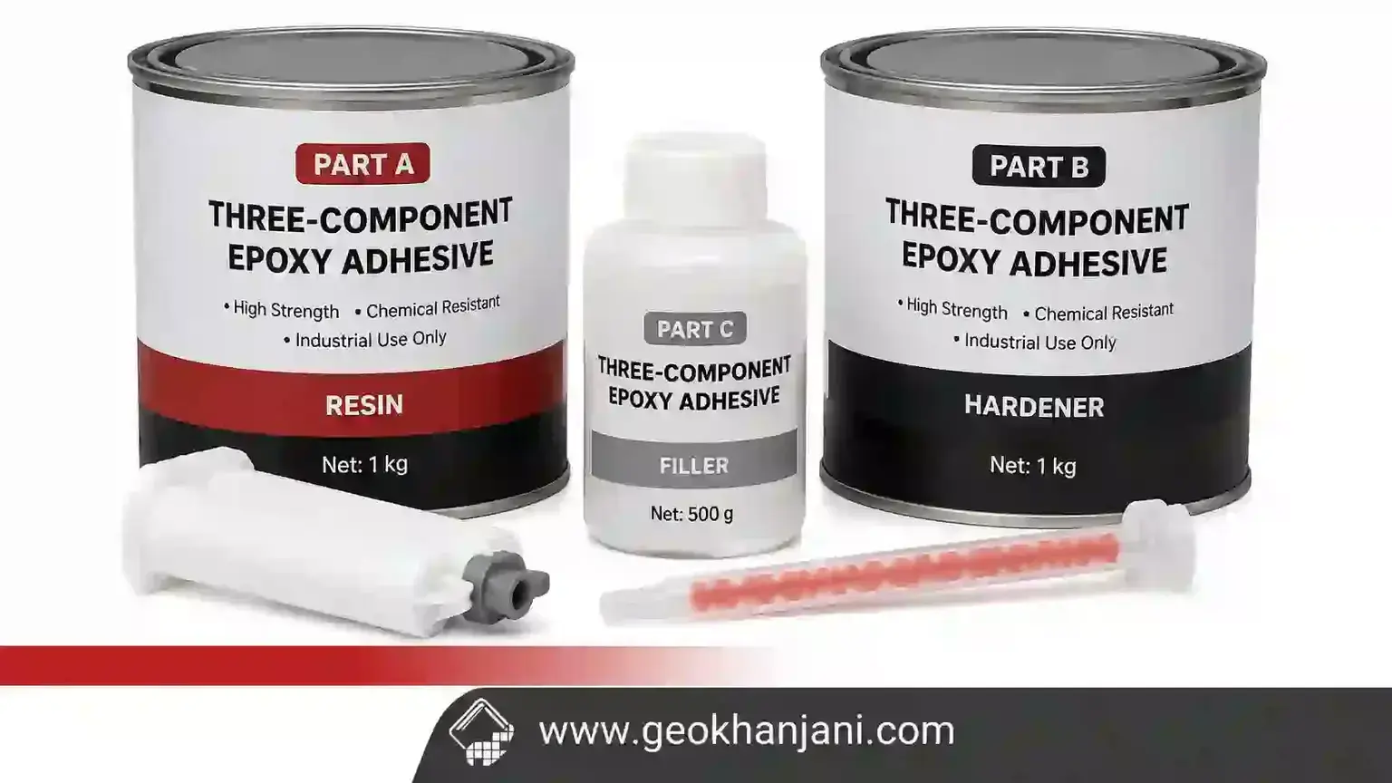 Three-Component Epoxy Adhesive