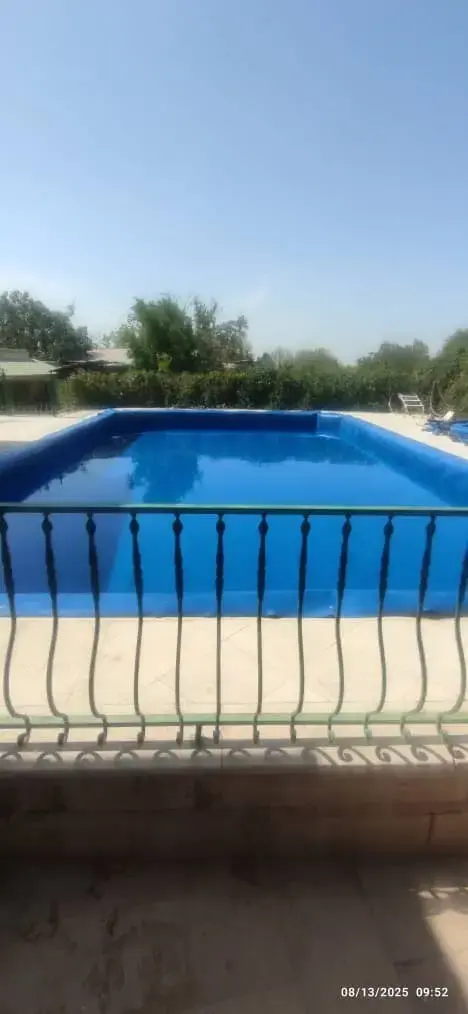 عایق بندی استخر به مساحت  180متر مربع کوهسار