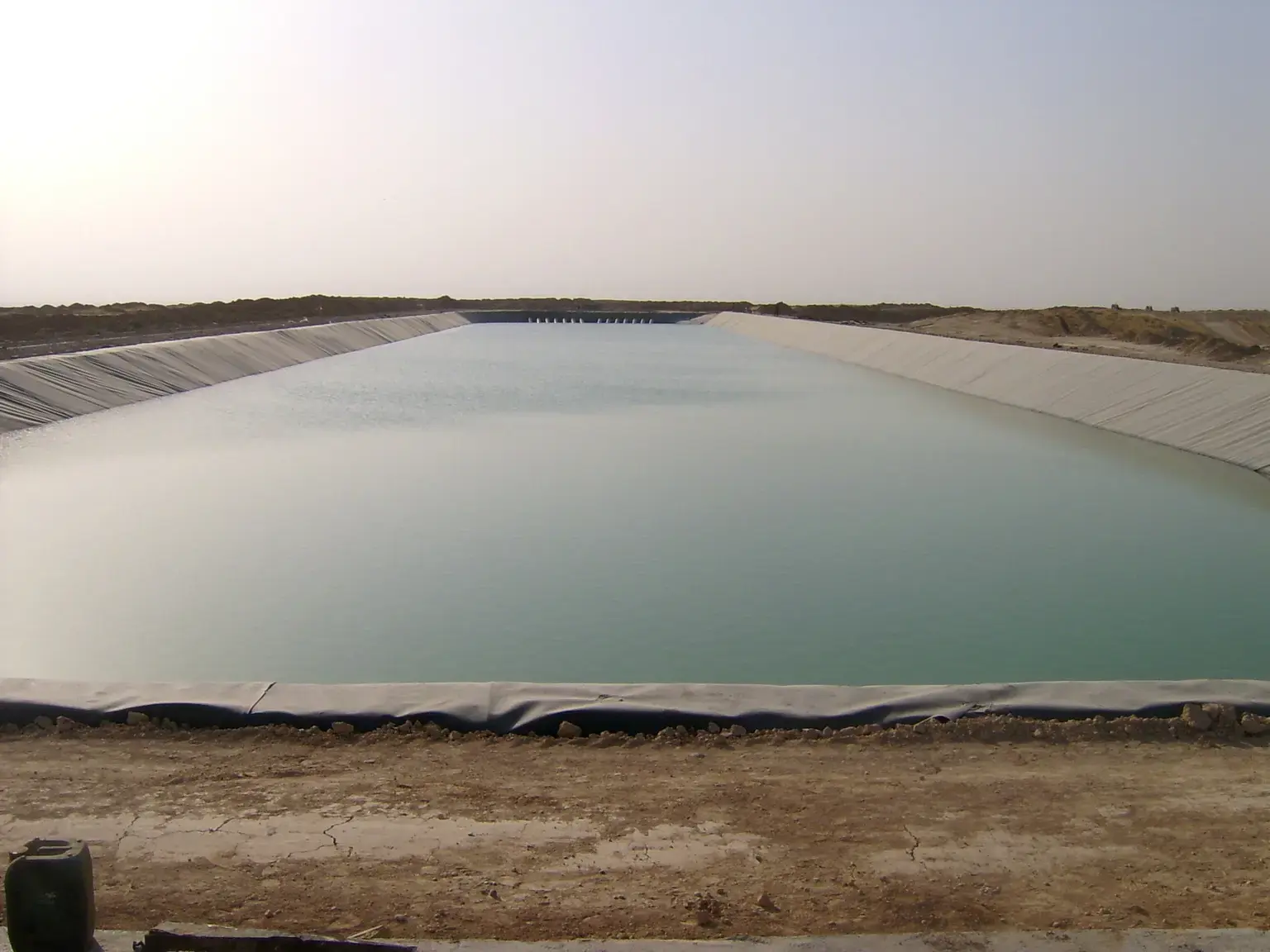 Azarshahr water storage pool isolation